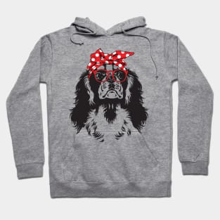 Cavalier King Charles Spaniel Bandana Hoodie